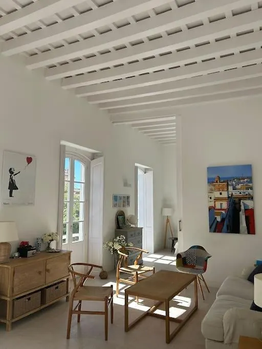 Typical Apartment In The Old Town Of Cadiz Spain